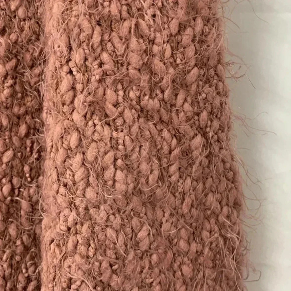 Women’s Altar’d State Eyelash Sweater Size M/L Mauve EUC - Picture 5 of 8